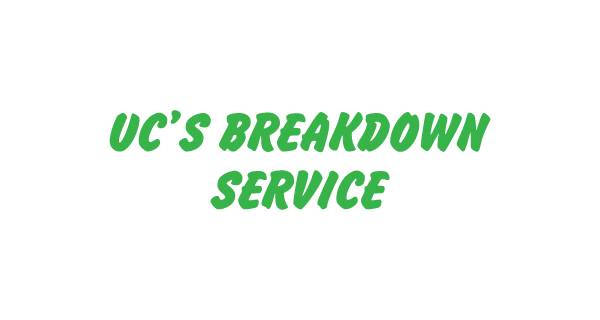 UCs Breakdown Services Logo