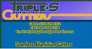 Triple S Gutters Logo