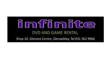 Infinite DVD & Gaming Rental Logo
