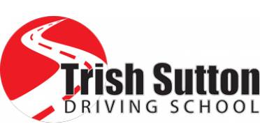 Trish Sutton Driving School. Logo