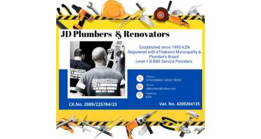 JD Plumbing & Renovations KZN  Logo