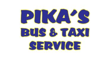 Pika's Bus & Taxi Service Logo