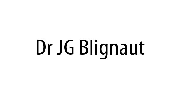 Dr JG Blignaut Logo