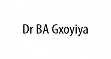 Dr BA Gxoyiya Logo