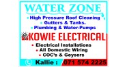 Waterzone - Kowie Electrical Logo