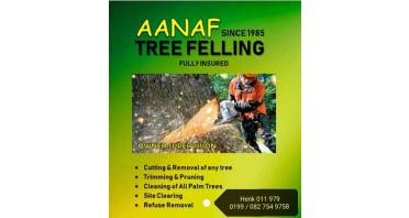 Aanaf Tree Felling Logo