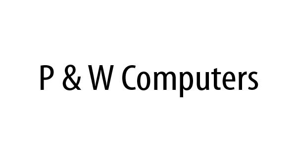 P & W Computers Logo