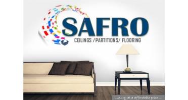 Safro Ceilings/Partitions/Flooring Logo