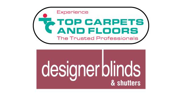 Top Carpets & Floors and Designer Blinds & Shutters Jeffreys Bay Logo