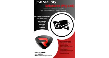 R&B Security Solutions Logo