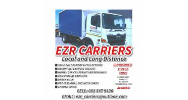EZR CARRIERS & LOGISTICS Logo