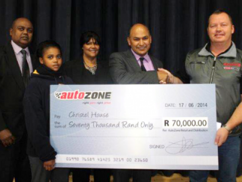 AutoZone lends it supports to  Christel House  