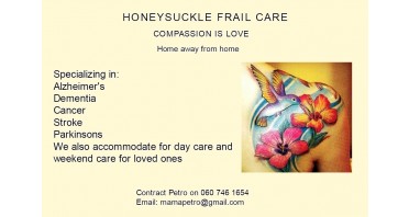 Honeysuckle Haven (frail care) Logo