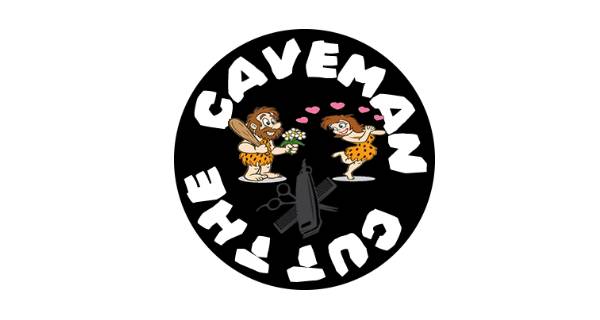 The CaveMan Cut (Ladies & Gentlemen HairSalon) Logo