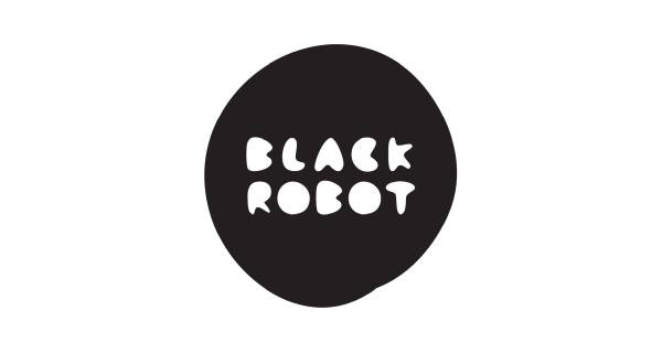Black Robot Johannesburg Logo