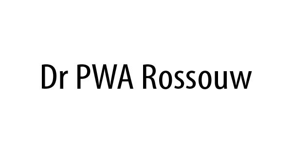 Dr PWA Rossouw Logo