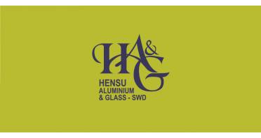 Hensu Aluminium & Glass Logo