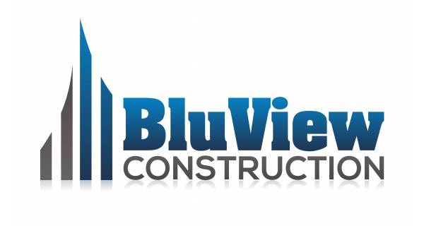 BluView Construction Logo