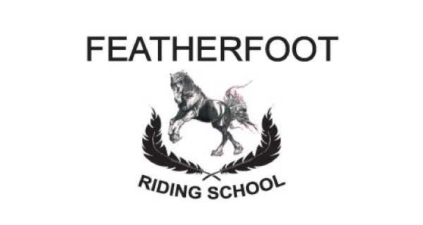 Featherfoot Horse Riding School Logo