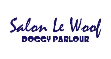 Le Woof Doggy Parlour Logo