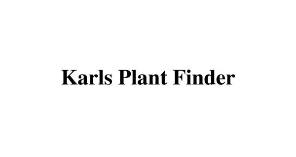 Karls Plant Finder Logo