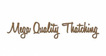 Mega Quality Thatching Logo