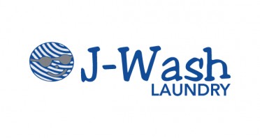J-Wash Laundry Logo