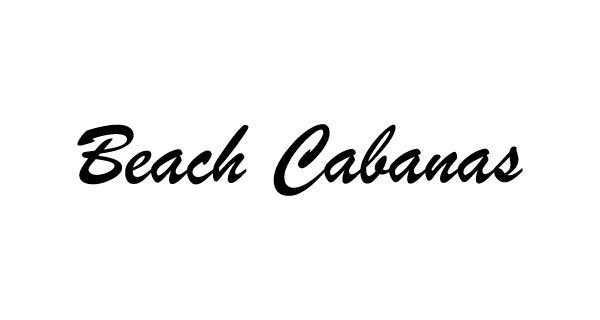 Beach Cabanas Logo