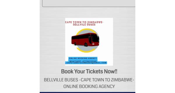 CAPE TO ZIM BUSES-ONLINE BOOKING AGENCY Logo