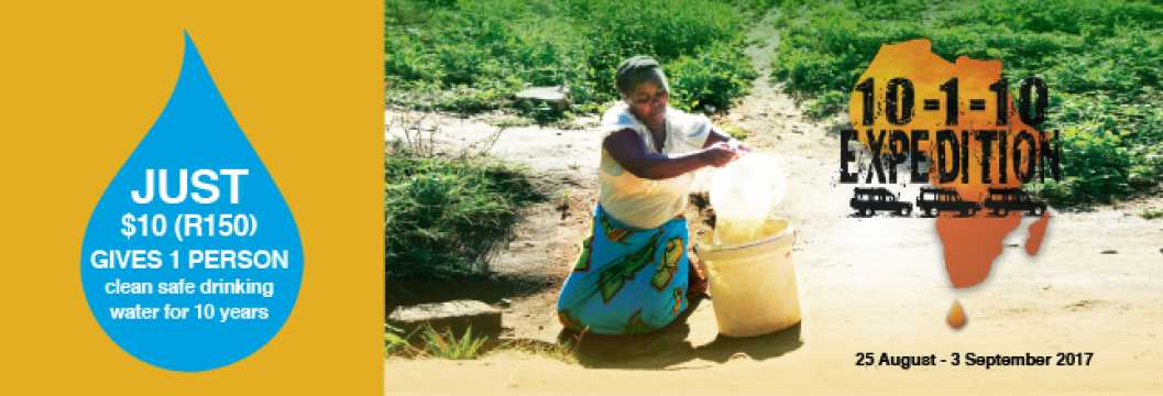 Help change lives with purified water
