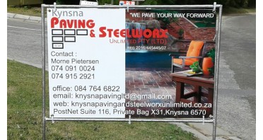 Knysna Paving & Steelworx Unlimited (PTY) Ltd  Logo