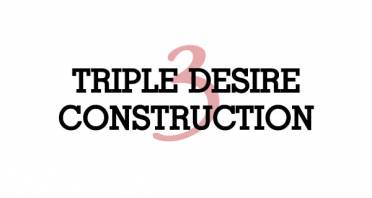 Triple Desire Construction Logo