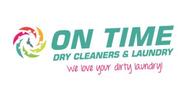 OnTime Dry Clean and Laundry Logo